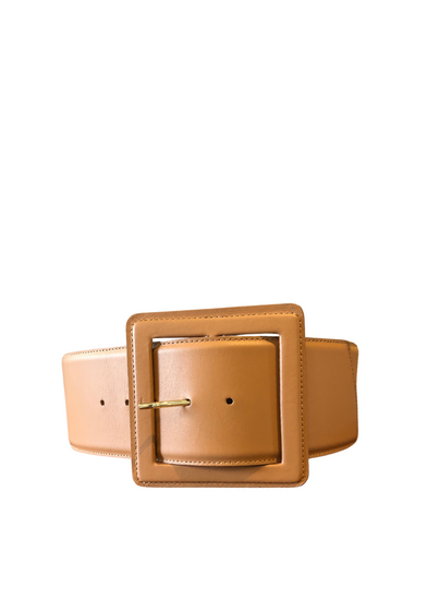 Ageant Tan Leather Waist Belt