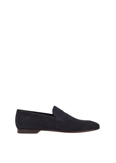 Carrie Loafer Suede Navy