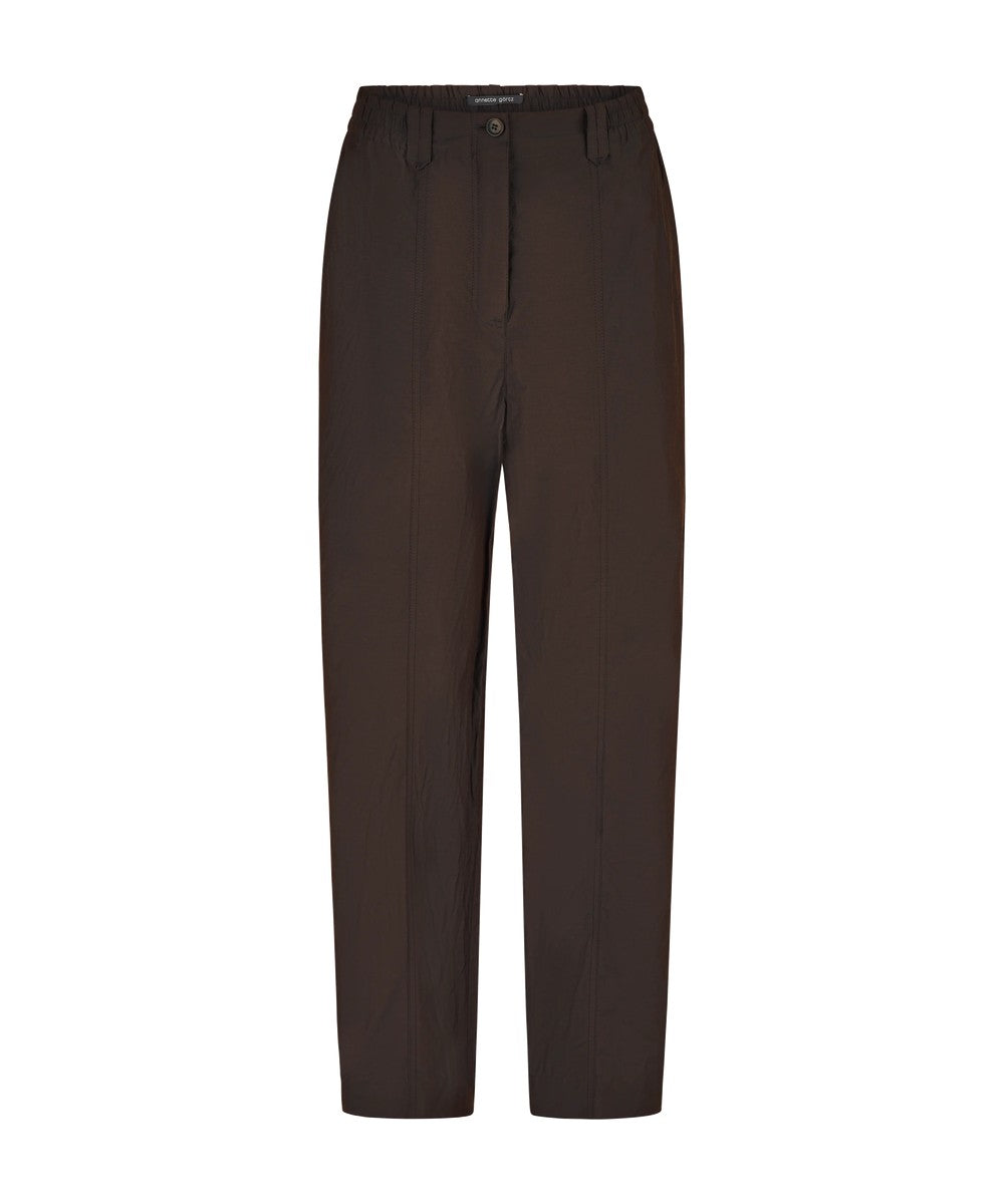 Annette Gortz Sara Cargo Pants in Sporty Washed Poplin Brown