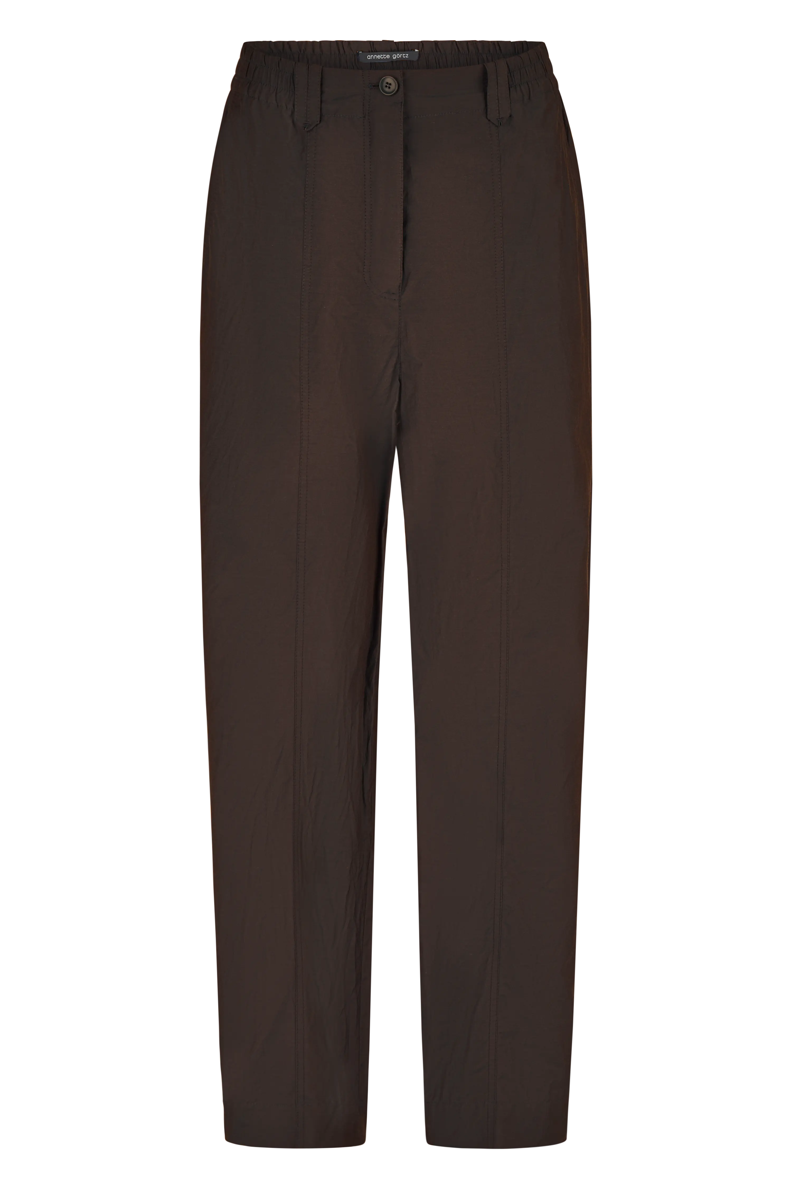 Sara Cargo Pants in Sporty Washed Poplin Brown