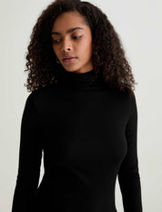 Chels Turtleneck Super Black