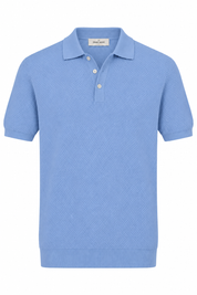 Tennis Textured Knit Polo