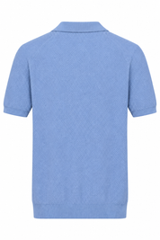 Tennis Textured Knit Polo