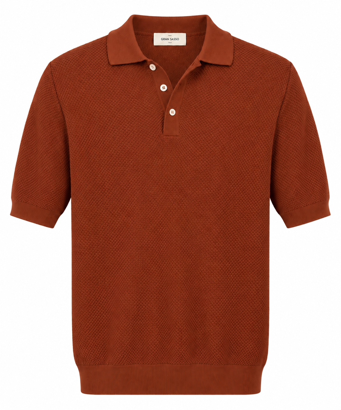Tennis Textured Knit Polo