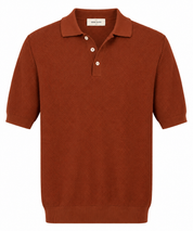 Tennis Textured Knit Polo