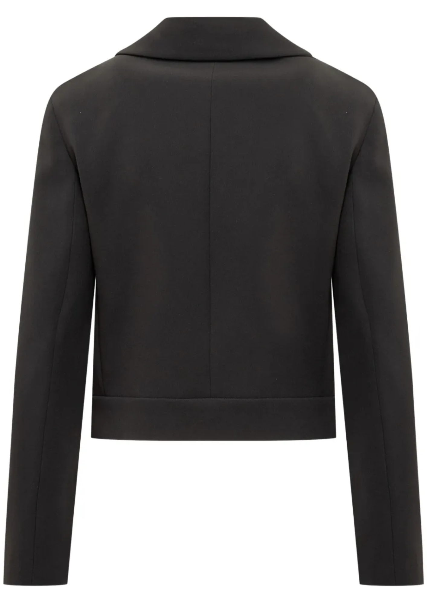 Acciaio Cady Cropped Jacket Black