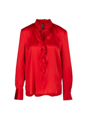 Silk Blouse with ruffles