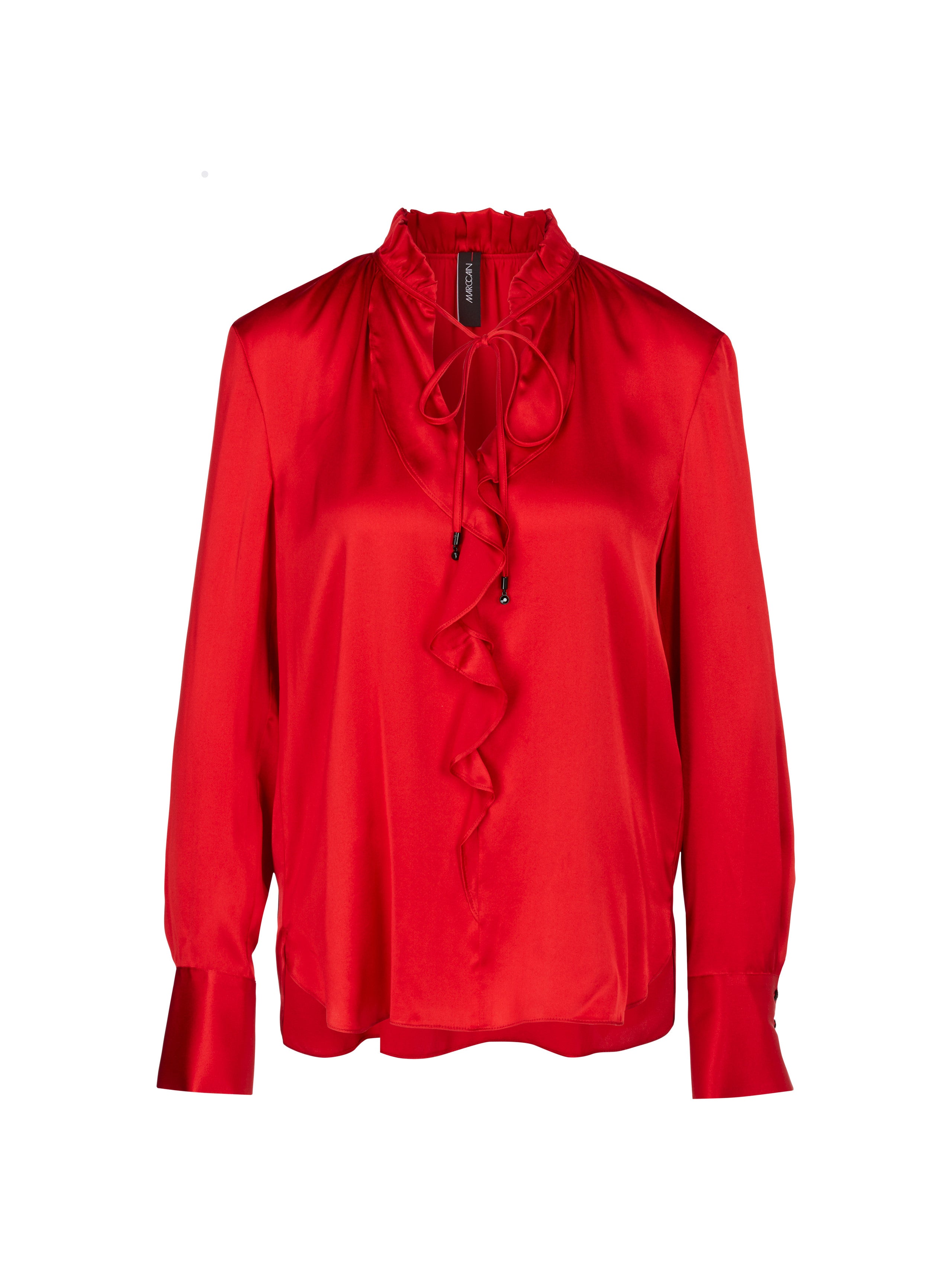 Silk Blouse with ruffles