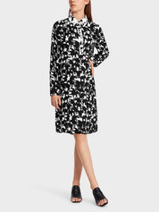 Shirt Blouse Style Dress in Elephant Print