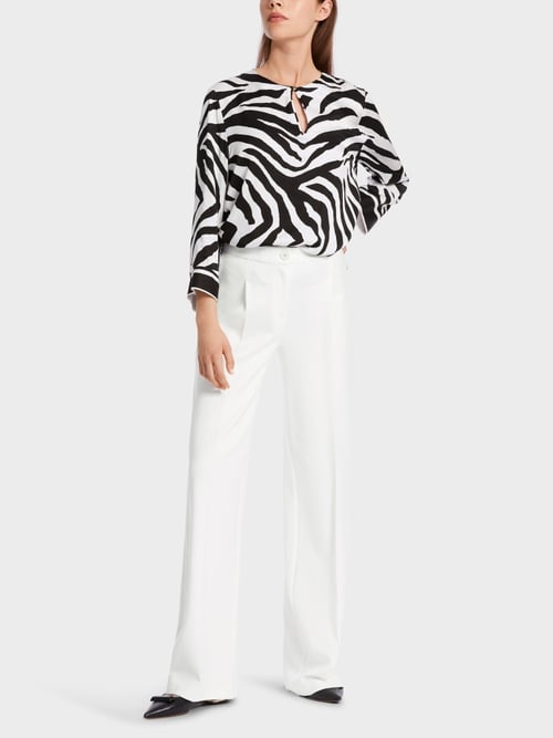 Extra-long leg classic zip & button Pants