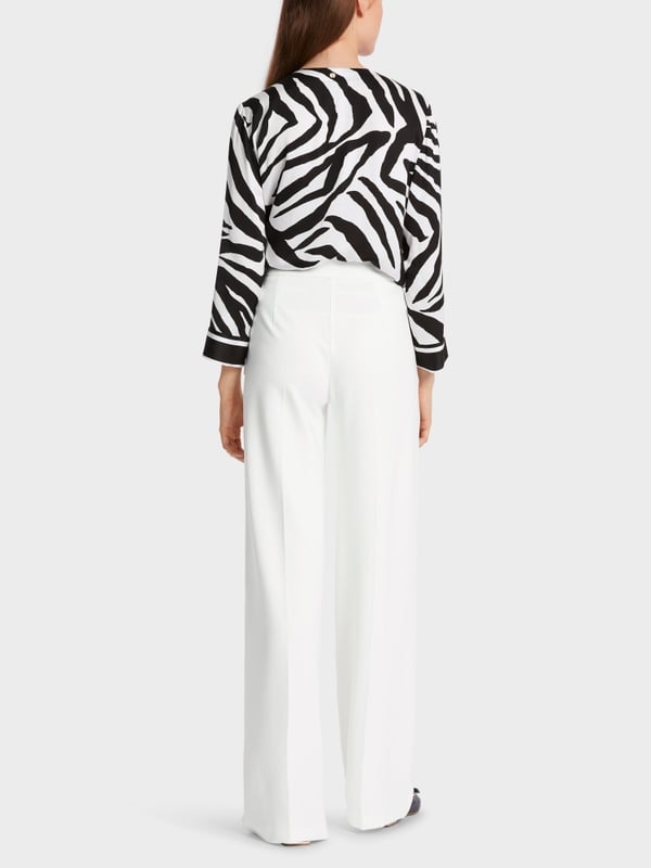 Extra-long leg classic zip & button Pants