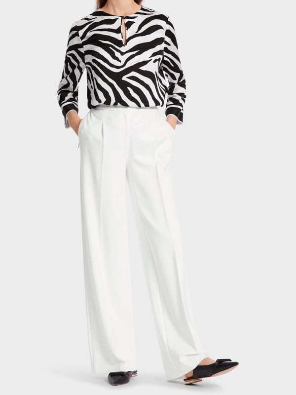 Extra-long leg classic zip & button Pants