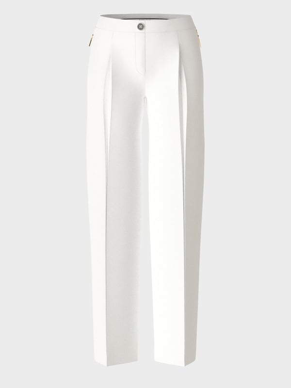 Extra-long leg classic zip & button Pants