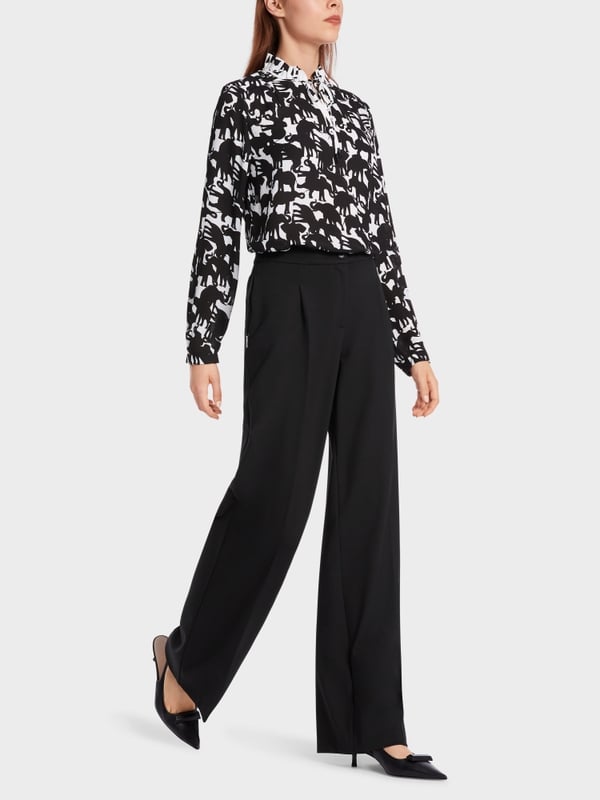 Extra-long leg classic zip & button Pants