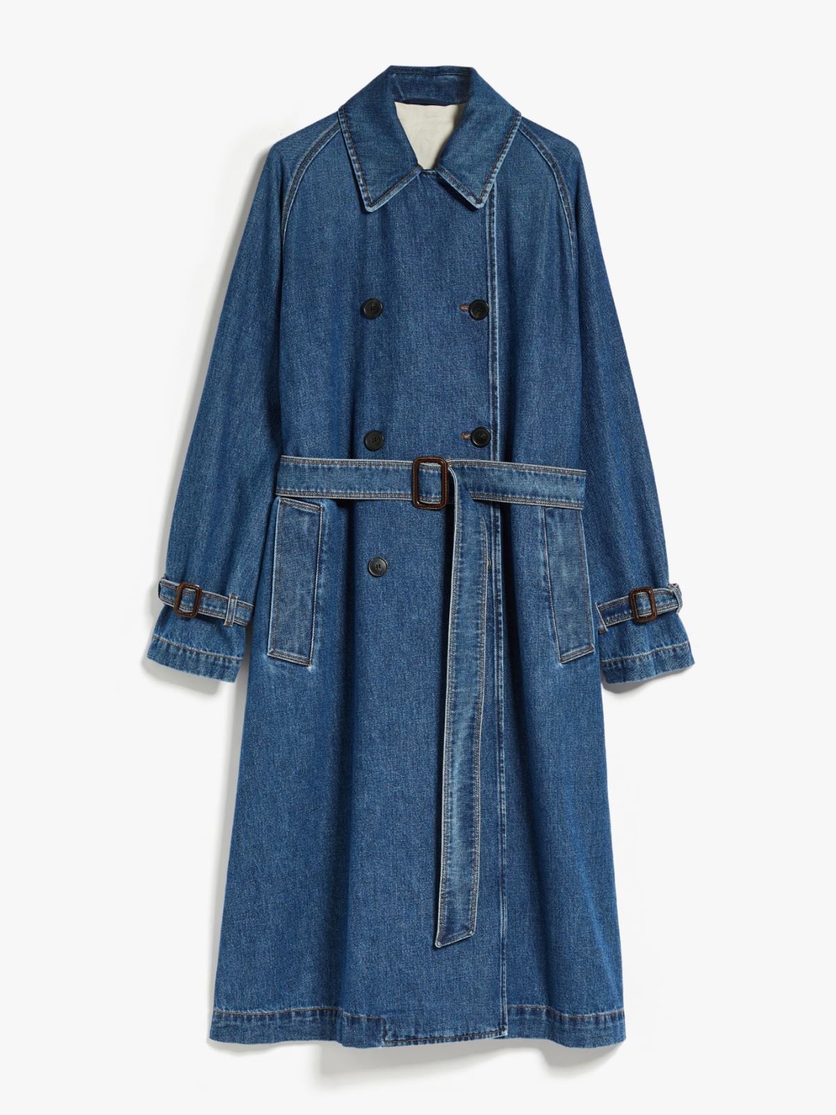 Blasy Denim Trench Coat