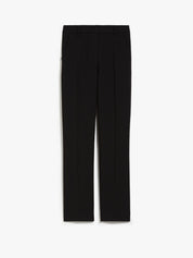 Rana Black Viscose Trousers