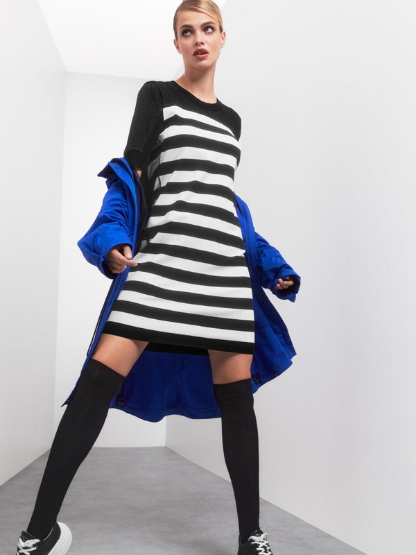 Block Stripe Dress