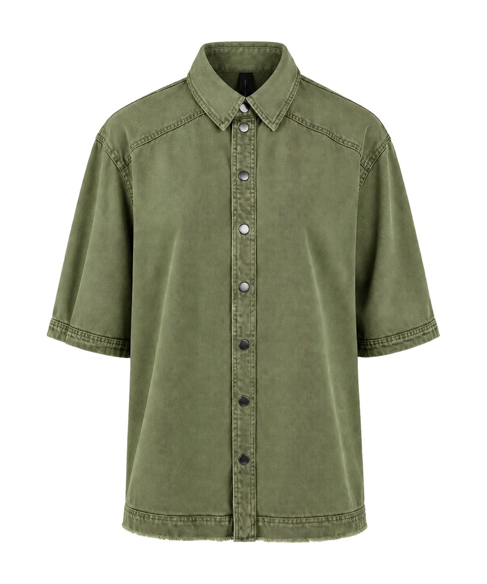 Denim Shirt Olivine