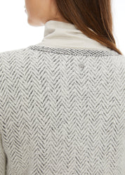 Grey Knitted Cardigan