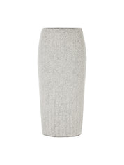 Slim Knitted Skirt Grey