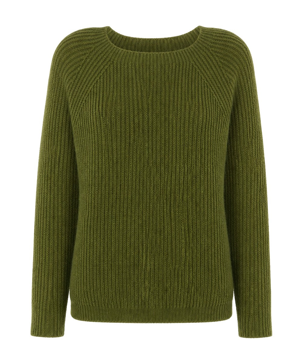 Weekend Max Mara Xeno Sweater Olive Green