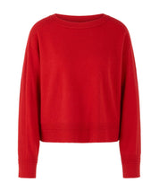 Marc Cain Sweater Cranberry Wool and Cashmere