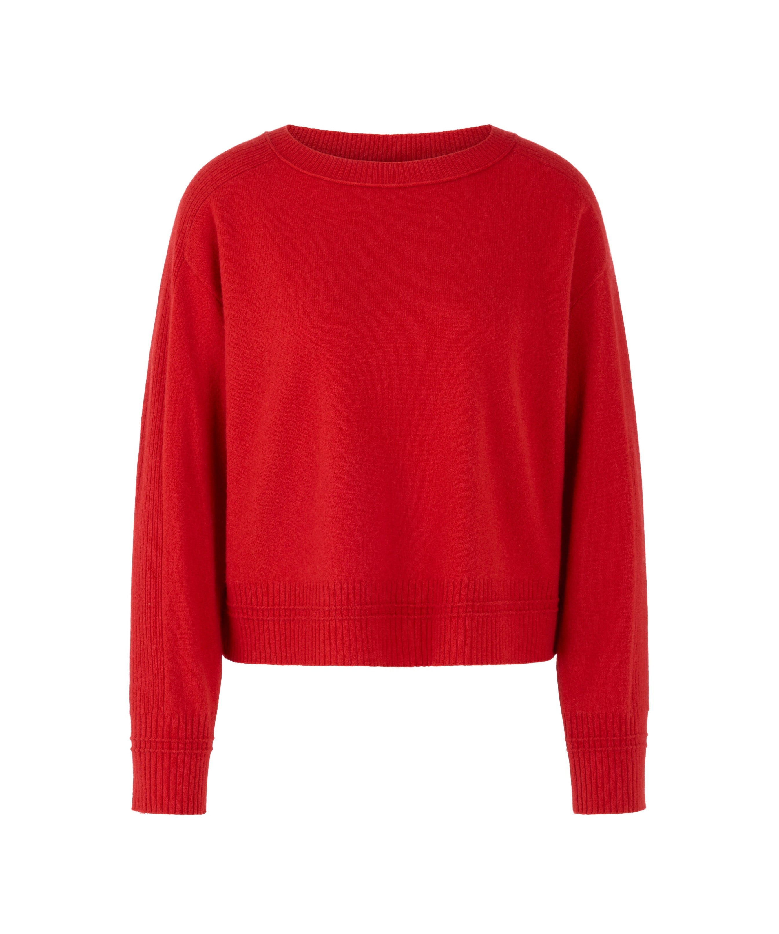 Marc Cain Sweater Cranberry Wool and Cashmere