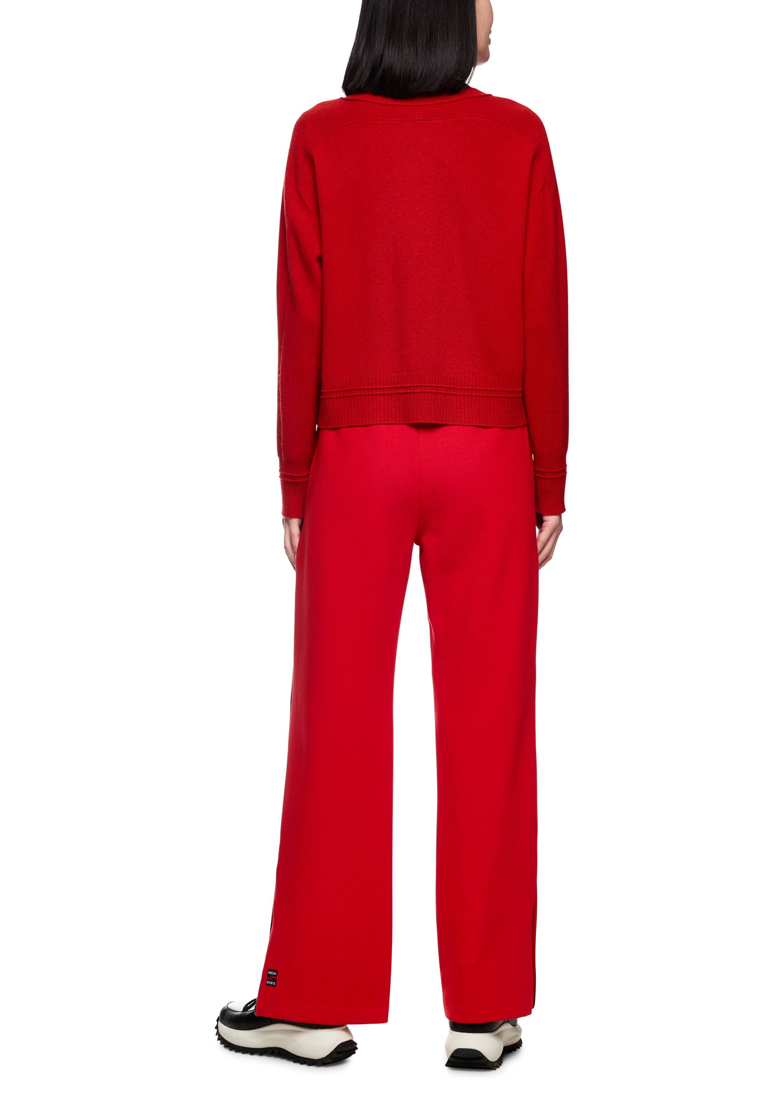 Sweater Cranberry Wool and Cashmere