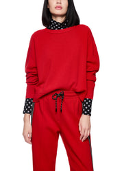 Sweater Cranberry Wool and Cashmere