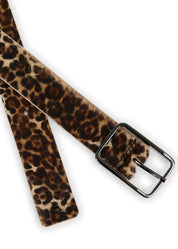 Belt Brown Leopard Print
