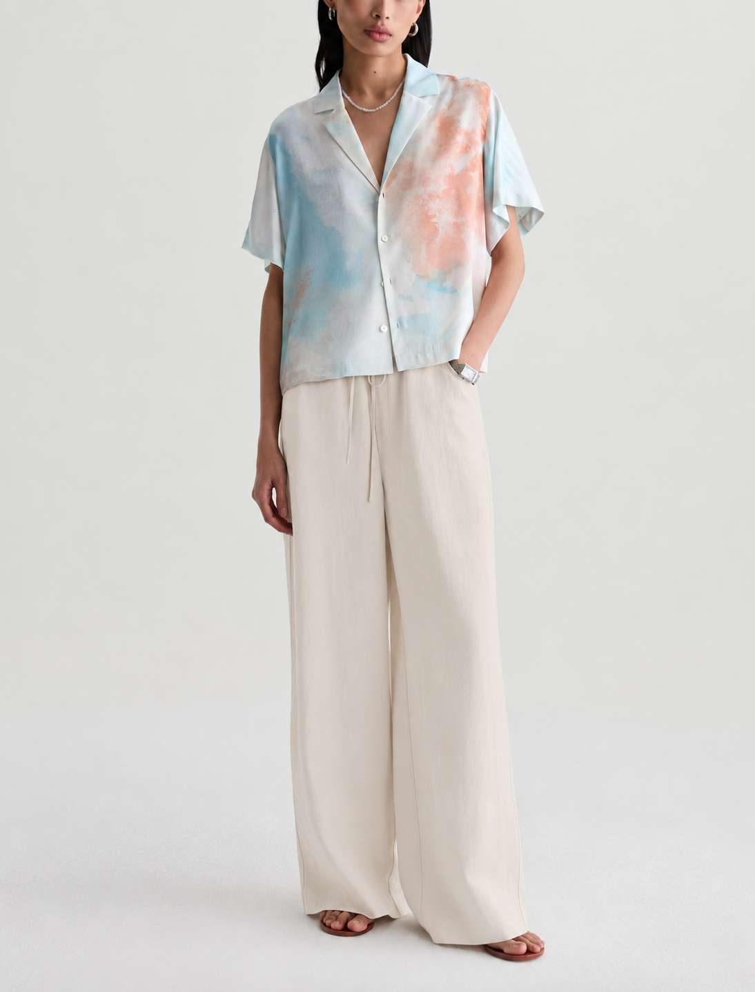 AG Jeans Century Cinched Champagne Pant