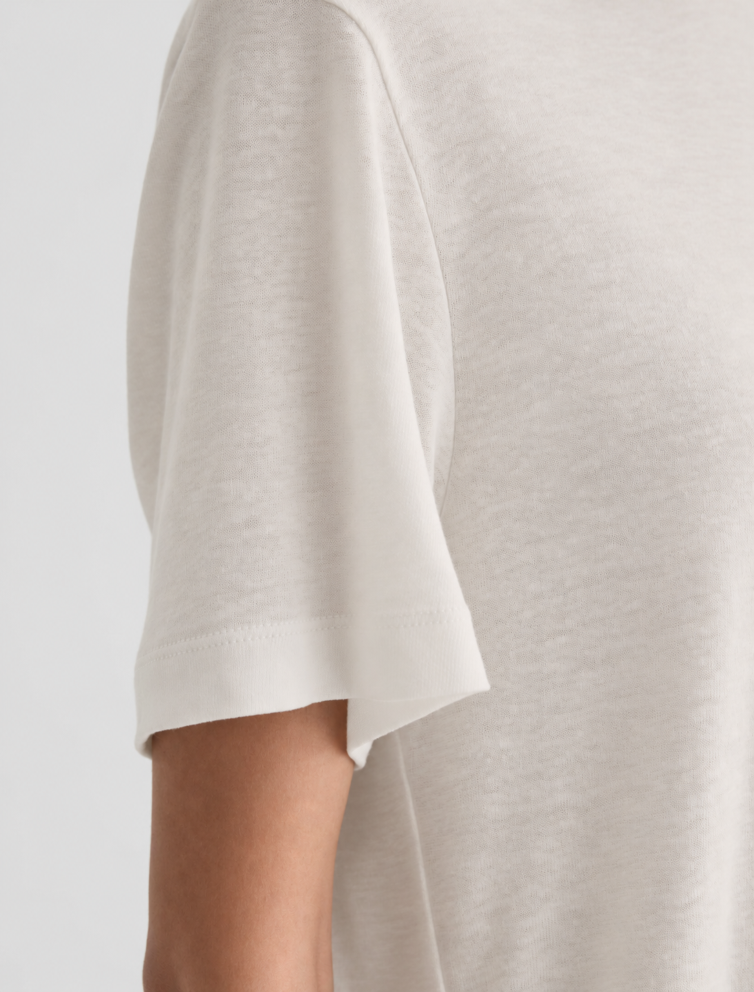 AG Jeans Charli Crew Powder Tshirt