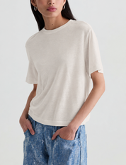 AG Jeans Charli Crew Powder Tshirt