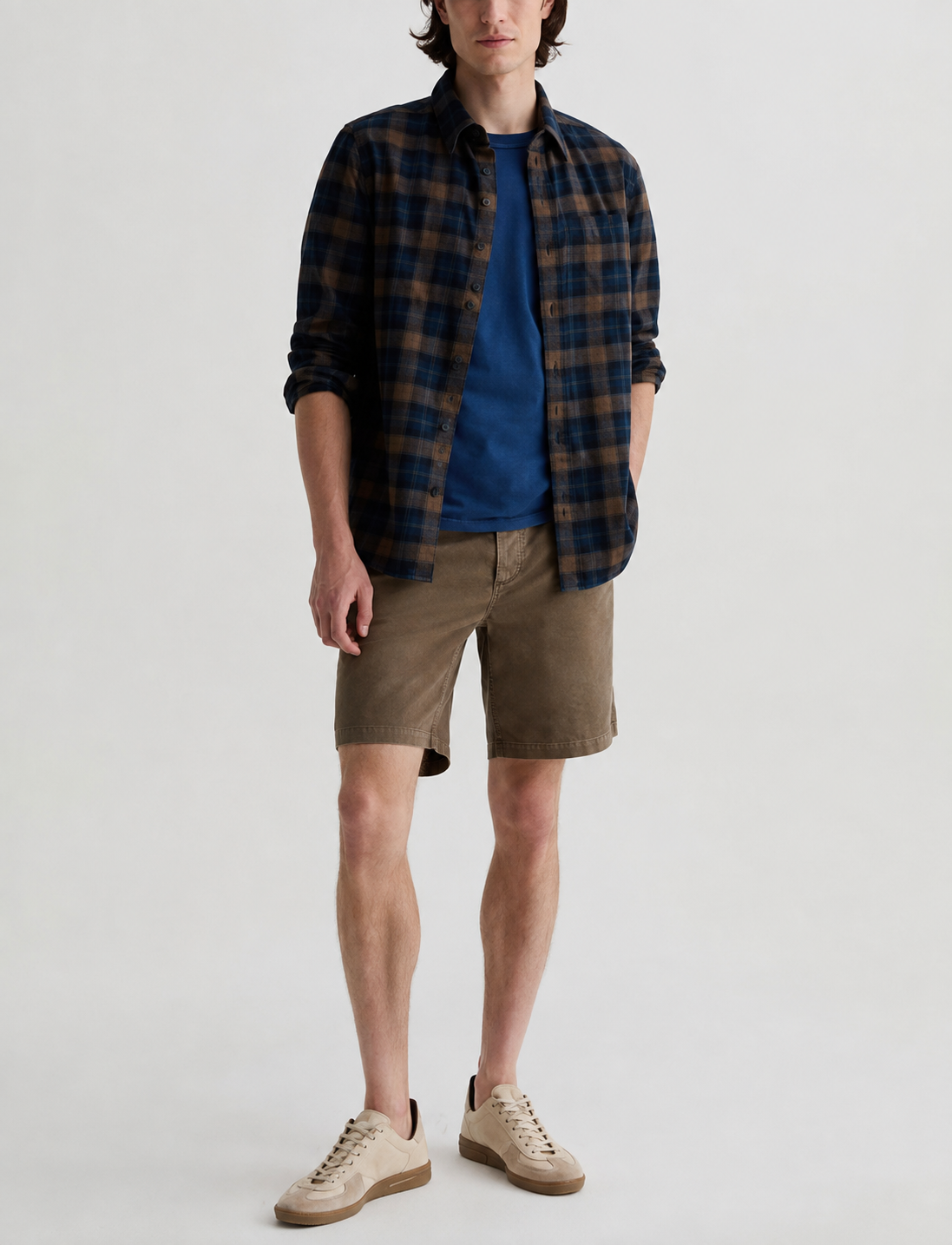 AG Jeans Menswear Archie Short Sulfur Soft Mushroom