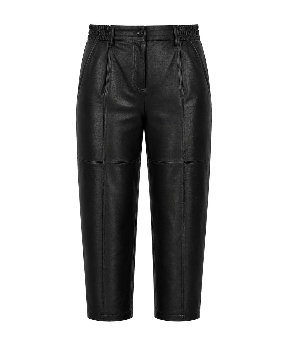 Annette Gortz Ago casual leather pants black