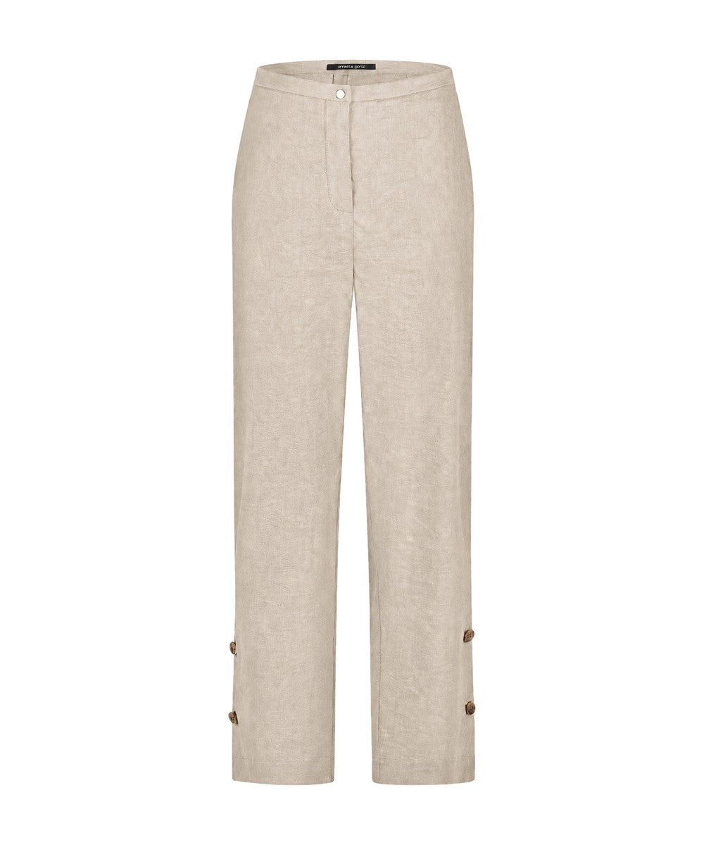 Annette Gortz Bin Cream Button Pants