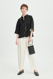 KAMPA Summer blouse in black