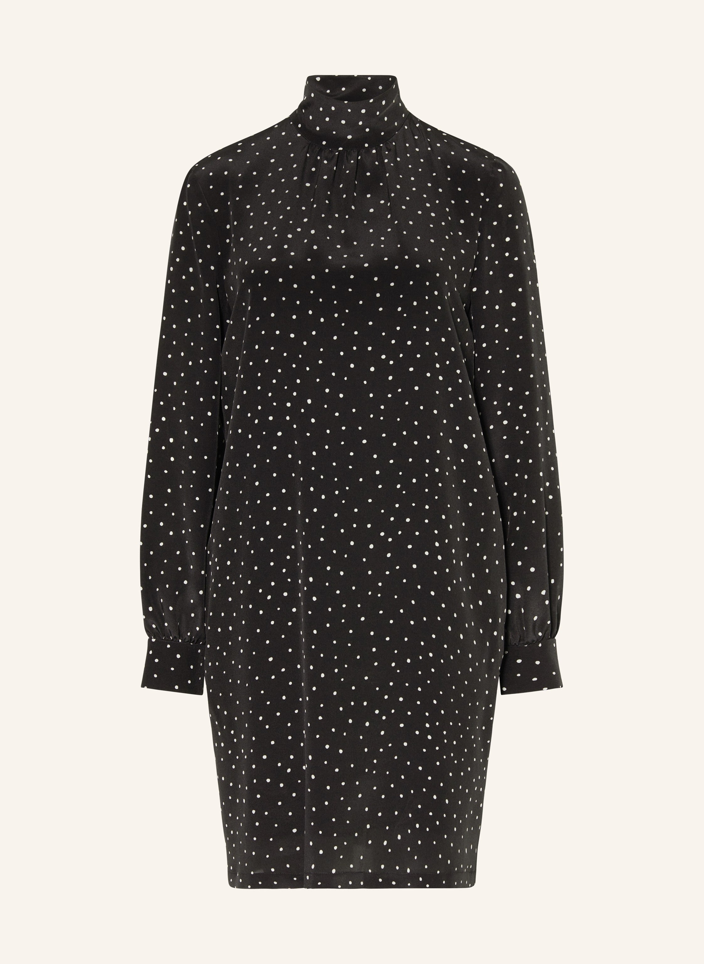 Visir printed silk turtleneck dress