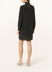 Visir printed silk turtleneck dress