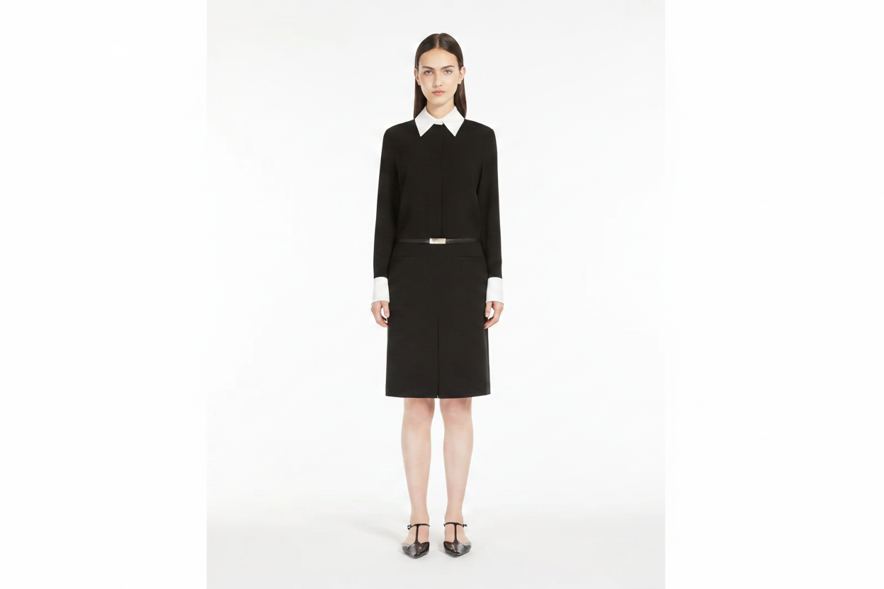 Dinar Cady Shirt Dress Navy - Image 4 Sharpened