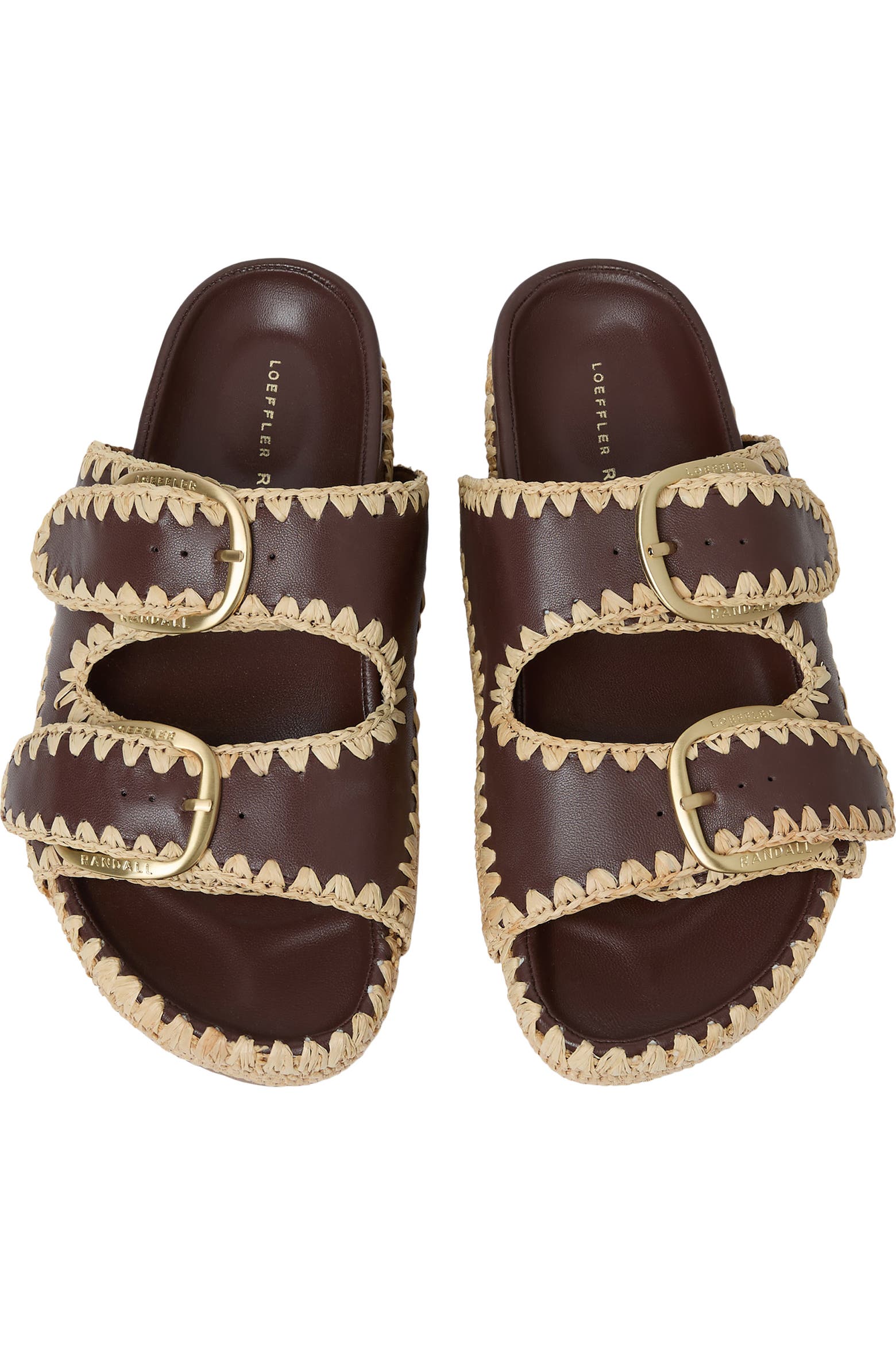 Nico Two Band Sandal Brown