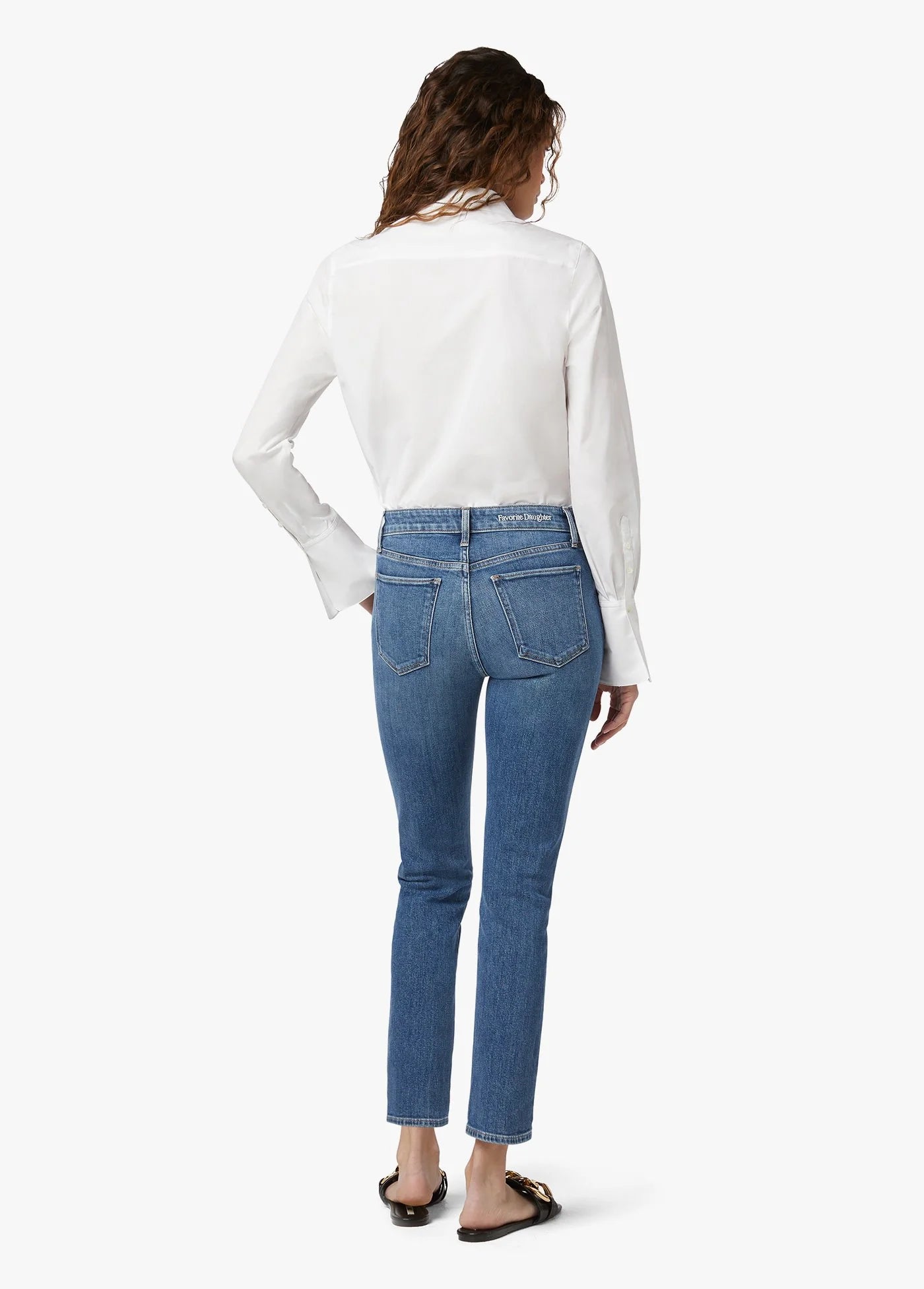 The Erin - High rise straight indigo
