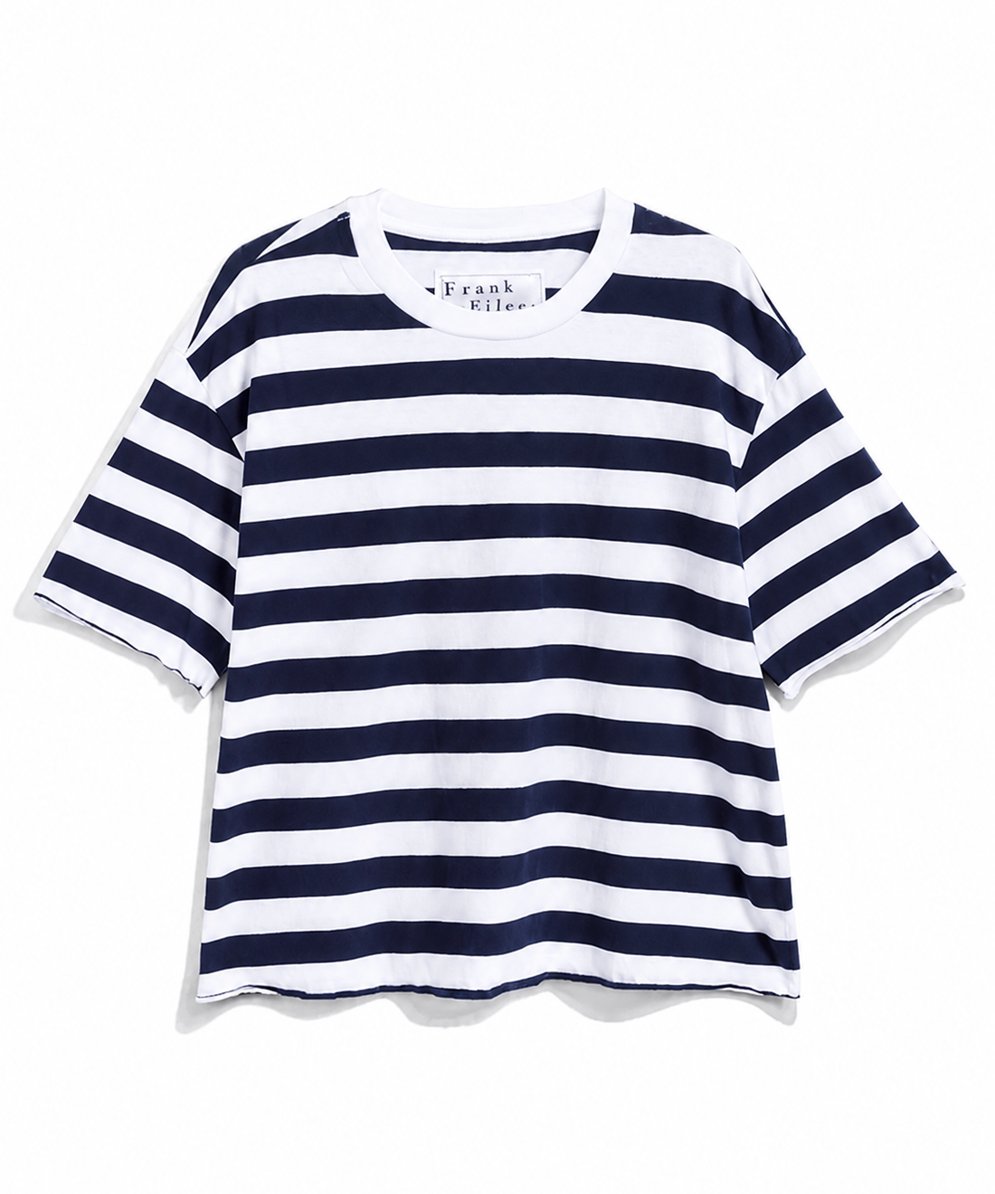 Frank & Eileen Perry NYC Crewneck Tee Nautical Stripe