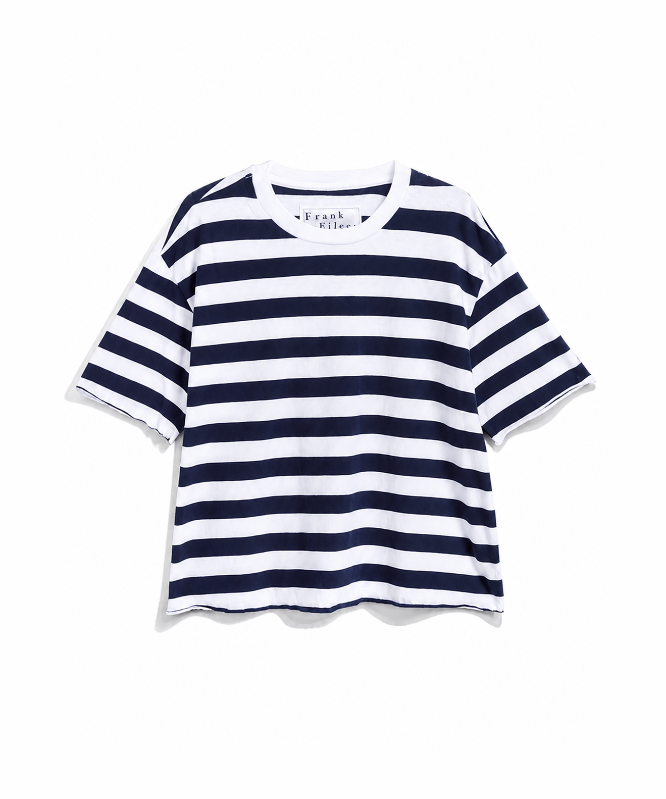 Frank & Eileen Perry NYC Crewneck Tee Nautical Stripe