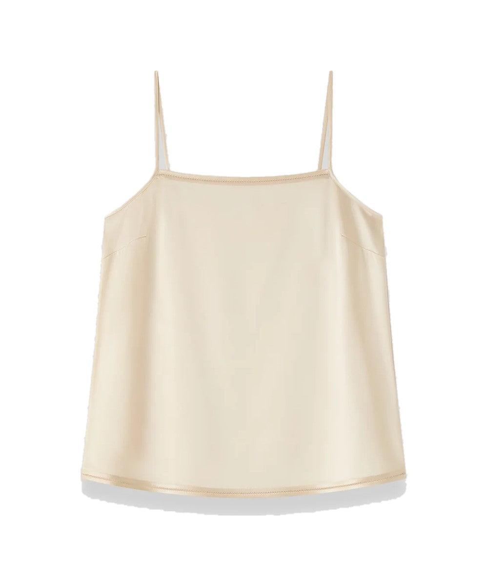 JOSEPH Gaia Silk Satin Camisole Ivory
