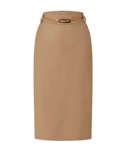 Studio Max Mara Ginseng Skirt Camel