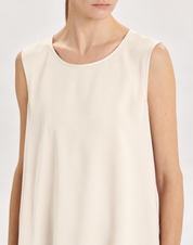 High Everyday Couture Cue Ivory Sleeveless Top