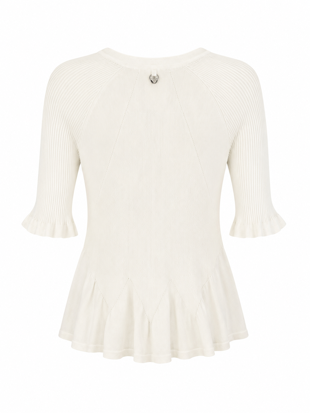 High Everyday Couture Energy Off White Knitted Top