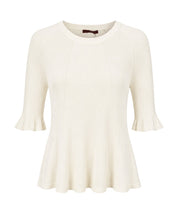High Everyday Couture Energy Off White Knitted Top