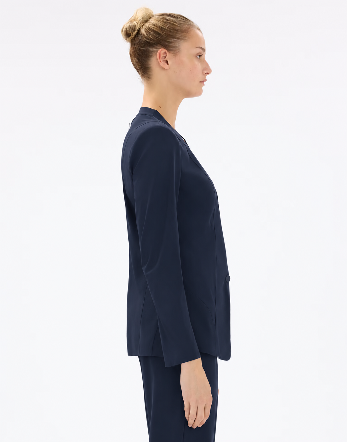 High Everyday Couture SNIPER Single-Breasted Jacket Navy